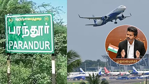 Parandur Airport: TVK government has not put forward any demands; Union Government 