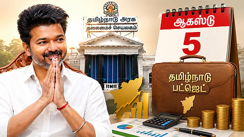 TVK government's first budget in Tamil Nadu is being presented on August 5