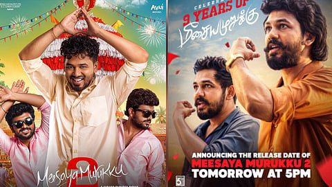 'Meesaya Murukku 2' will be announced tomorrow at 5 PM.