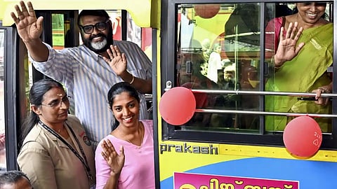 'Pink Bus' service launched in Kerala ensures women's safety.
