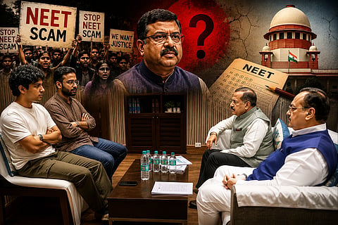 Members of  'Cockroach Party' held talks with Union Minister Nadda  put forward key demands