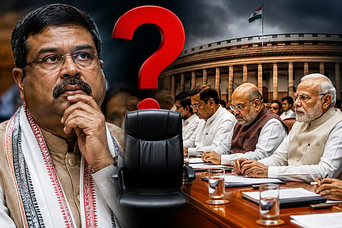 Central Government taking  final decision today regarding Minister Dharmendra Pradhan will step down