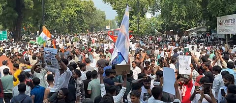 Dharmendra Pradhan steps down; celebrations among students at the protest site; the youth brigade triumphs.
