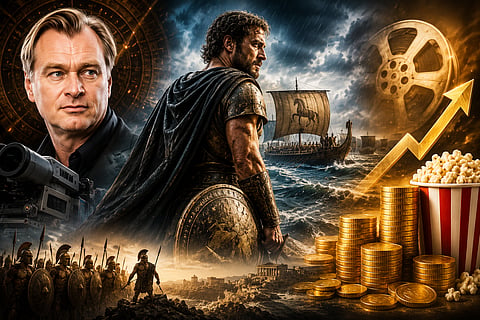'The Odyssey', directed by  Hollywood filmmaker Christopher Nolan,s setting box-office records