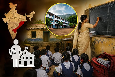 Shocking Report: 100,000 schools across the country operating with a single teacher