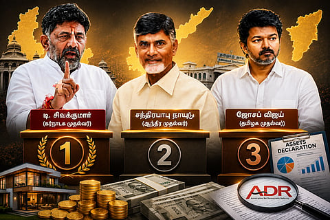 Criminal cases against 14 Chief Ministers in India: Tamil Nadu CM Vijay ranks 3rd in asset list – ADR report!