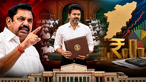 ADMK criticized TVK govt  disappointing election promises lapse, slaps new labels on old schemes