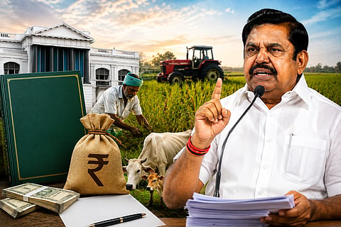 ADMK criticized TVK gove's agriculture budget, brought nothing but disappointment to farmers