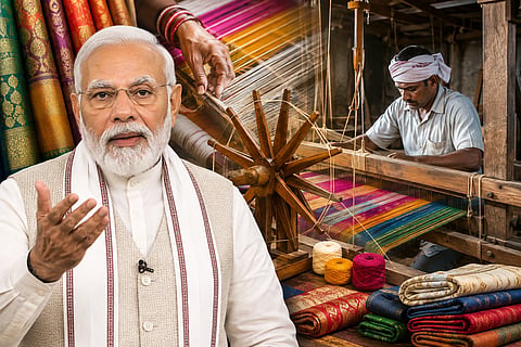 National Handloom Day, Prime Minister called people of the country to support weavers 