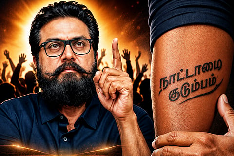 "Get 'Nattamai Family' tattooed": Actor Sarathkumar advises supporters!