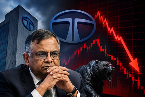 Tata Sons Chairman N. Chandrasekaran Resigns Suddenly; Shares Tumble Amid Market Shock
