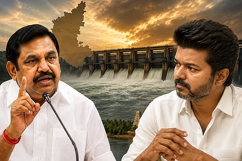 Edappadi K. Palaniswami urges Tamil Nadu government to secure Cauvery water without delay.