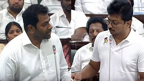 heated debate in the Assembly over the murder of a student in Coimbatore and the drug culture, the DMK staged a walkout