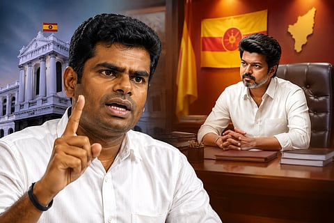 Annamalai urged Vijay govt to realize intoxication of power associated being ruling party was reason for fall of DMK 
