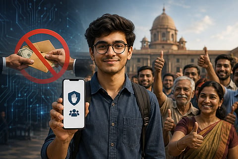 Delhi Student's Achievement!!!
Anti-Bribery App Developed by Student Receives Massive Public Appreciation...