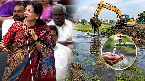 Soumya Anbumani stated if rivers, lakes, ponds in Tamil Nadu fully desilted, sufficient water available