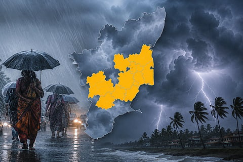 Rain Alert for 7 Districts: Public Advised to Stay Cautious Amid Heavy Rain Warning!