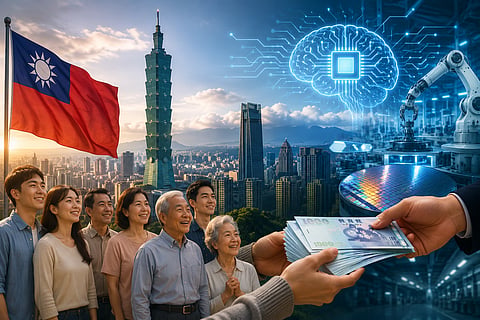 Taiwan Government to Share AI Growth Benefits with Citizens: ₹30,000 Cash Assistance for Everyone.