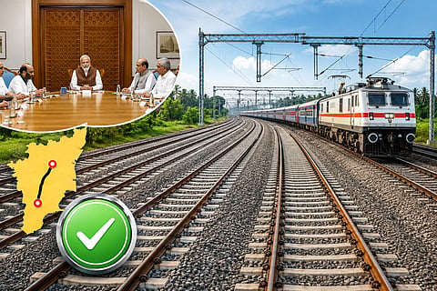 Union Cabinet approved project to lay new 3rd and 4th railway lines, Gummidipoondi-Gudur route at a cost of ₹2,229 crore