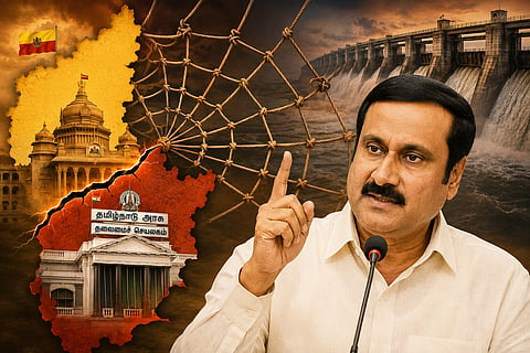 Tamil Nadu government must not fall into Karnataka's trap: Anbumani Ramadoss condemns!