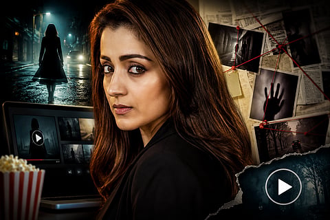 Actress Trisha in a new thriller web series?