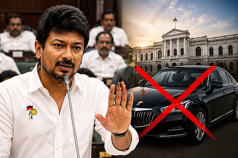 We do not want government cars: Opposition Leader Udhayanidhi Stalin announces!