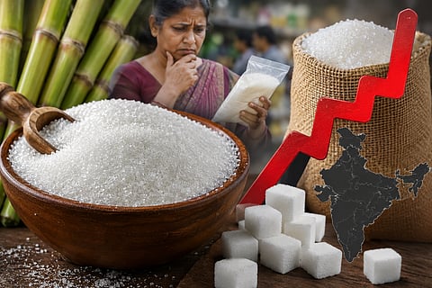 Sugar Prices Hit ₹67 per kg: Sweetness Turns Bitter for Consumers in Tamil Nadu