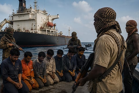 Somali Pirates Back in Action: Six Indian Sailors Caught in Latest Ship Hijacking Incident