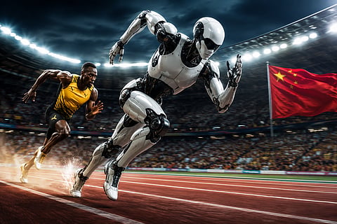 Human Records Under Threat? Chinese Robot Makes Stunning Progress!