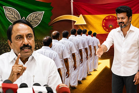 Minister Sengottaiyan has stated that another 10 MLAs from the AIADMK are set to join TVK.