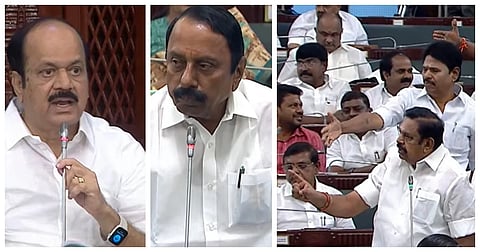 Huge fight between senkottaiyan and EPS On Assembly because of austin DMK persons speech