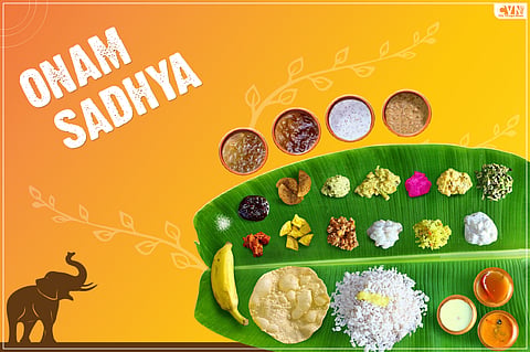 The history of  onam sadhya and Kerala food cullture