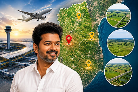 New Airport: Alternative sites under consideration instead of Parandur!