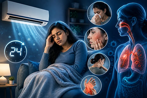 Do you stay in an air-conditioned room 24 hours a day? Are you aware of the effects this has on your body?