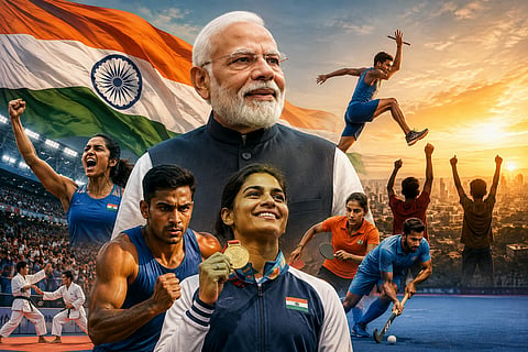 Sports go beyond medals; they serve as a driving force for nation-building and development" – Prime Minister Modi.