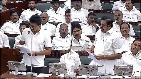 Udhayanidhi Stalin and EPS Move Attention Motion in the Assembly Against Rising Prices.