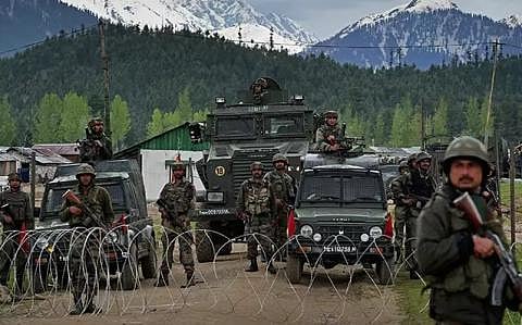 terrorist operations are going in kashmir and high alert has been announced for local peoples