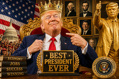 President Trumpsparked controversy  releasing a list claiming, "I am a better president than Lincoln