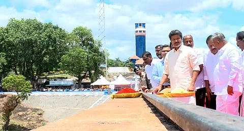 Chief Minister Vijay released Cauvery water from the Mettur Dam for Delta irrigation