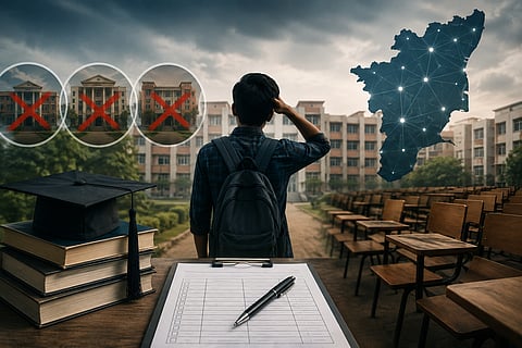 Shock as 54,530 Seats Remain Vacant After First Round of Counselling; Three Engineering Colleges 