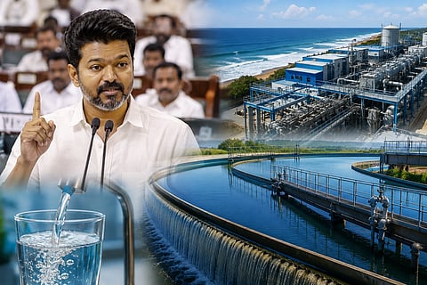 TN Cm vijay has announced various schemes fo people in Assembly under 110 rule in water management department