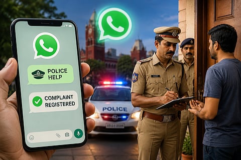 Police arrive instantly upon sending a WhatsApp message: Tambaram Police's impressive AI service!
