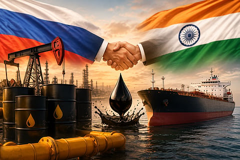 India Will Not Stop Purchasing Crude Oil from Russia: Central Government Firmly States