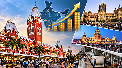 Highest-revenue-generating railway stations nationwide: Chennai Central ranks 3rd!