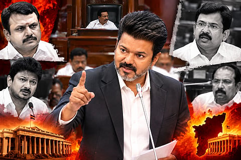 Cm vijay places allegation on former minister senthil balaji and rathish and says corruption case has been filed.