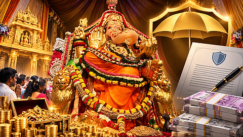 Grand insurance cover worth Rs. 703.27 crore for the 'wealthy' Vinayagar idol: GSB Seva Mandal sets a record!