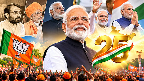 PM Modi 25 Years in Public Life