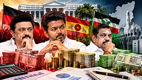 The expenditure report states that TVK spent ₹19.81 crore on the assembly election