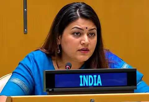 India Hits Back at Pakistan at UNGA; Petal Gahlot Slams Shehbaz Sharif