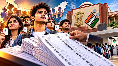 The Election Commission has stated that 2.73 crore Gen Z youths have been added to the electoral roll